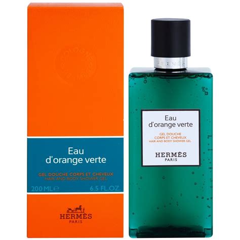 hermes orange verte gel douche|eau d'orange verte shower gel.